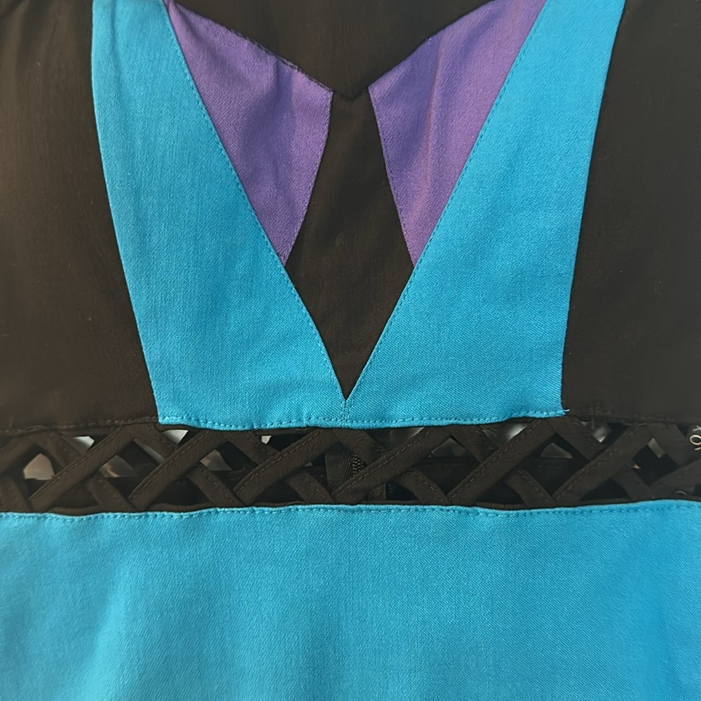 Bodycon Mini Dress with Cut Outs - Picture 3 of 4